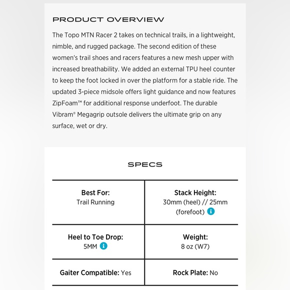 Topo MTN Racer 2 - Picture 5 of 6